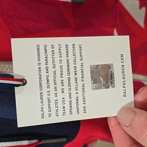 NWT!! RALPH LAUREN POLO 2018 OLYMPICS CARDIGAN! - Picture 2 of 9